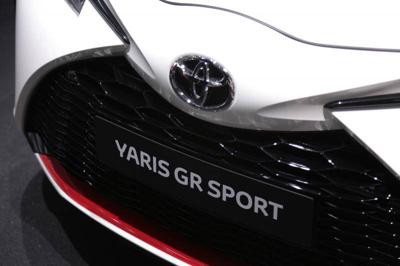 Toyota Yaris GR Sport | nos photos au Mondial de l'Auto 2018